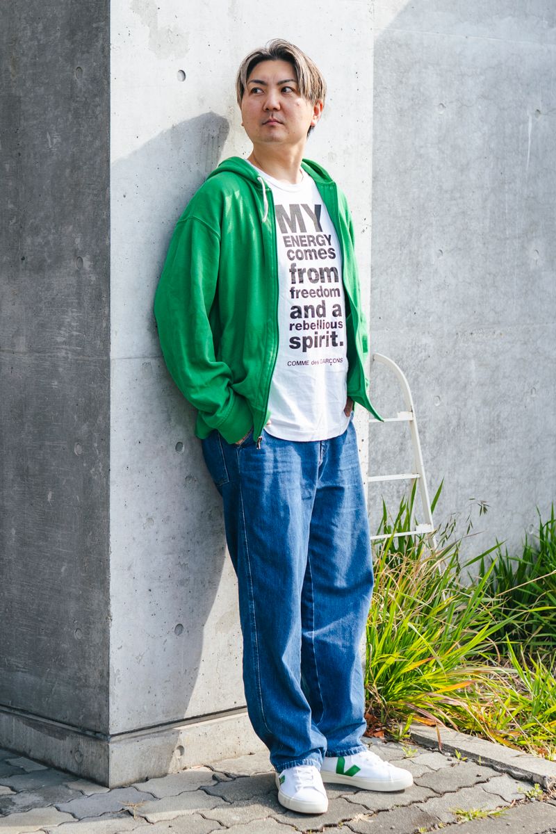 ラルフローレンのパーカコーディネート | 260404-1056-49 武田竜太