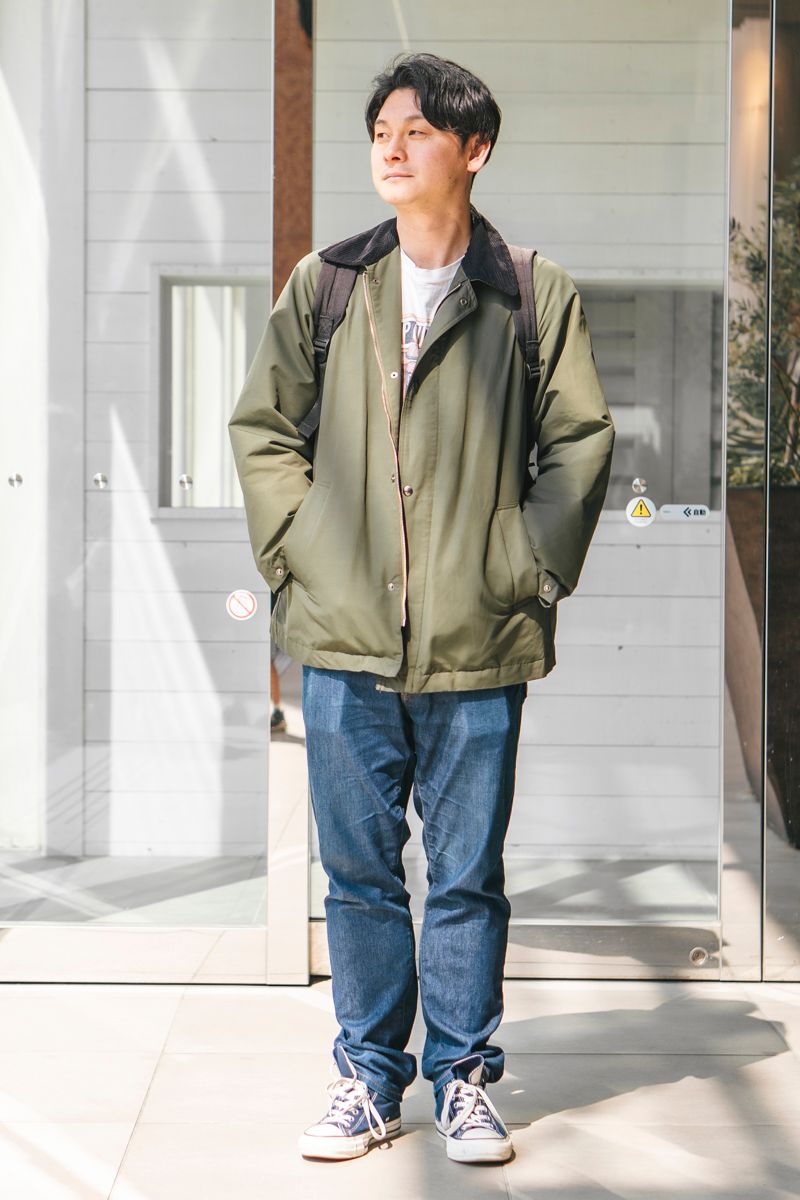 シップスのジャケットコーディネート | 260404-1233-34 三浦賢一