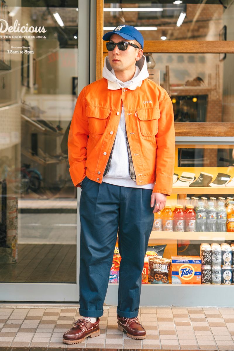 リーバイスのジャケットコーディネート | 260404-1637-23 渡邉正英 3枚目の写真