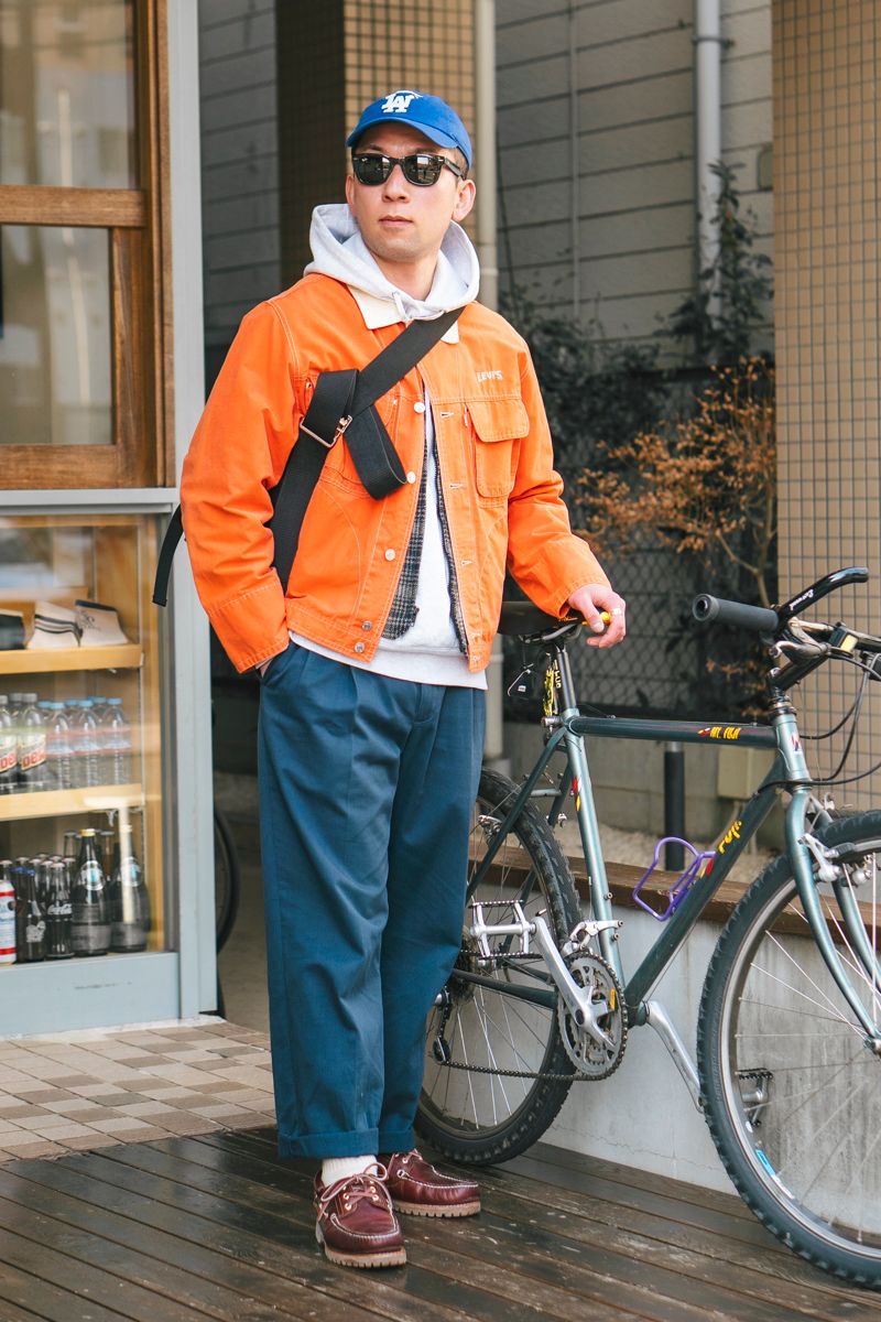 リーバイスのジャケットコーディネート | 260404-1637-23 渡邉正英