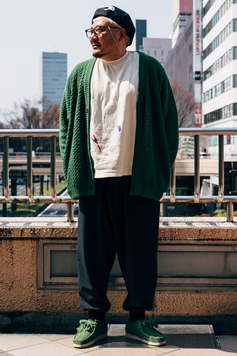 カンビオのカーディガンコーディネート | 260405-1116-56 齊藤 匠 3枚目の写真