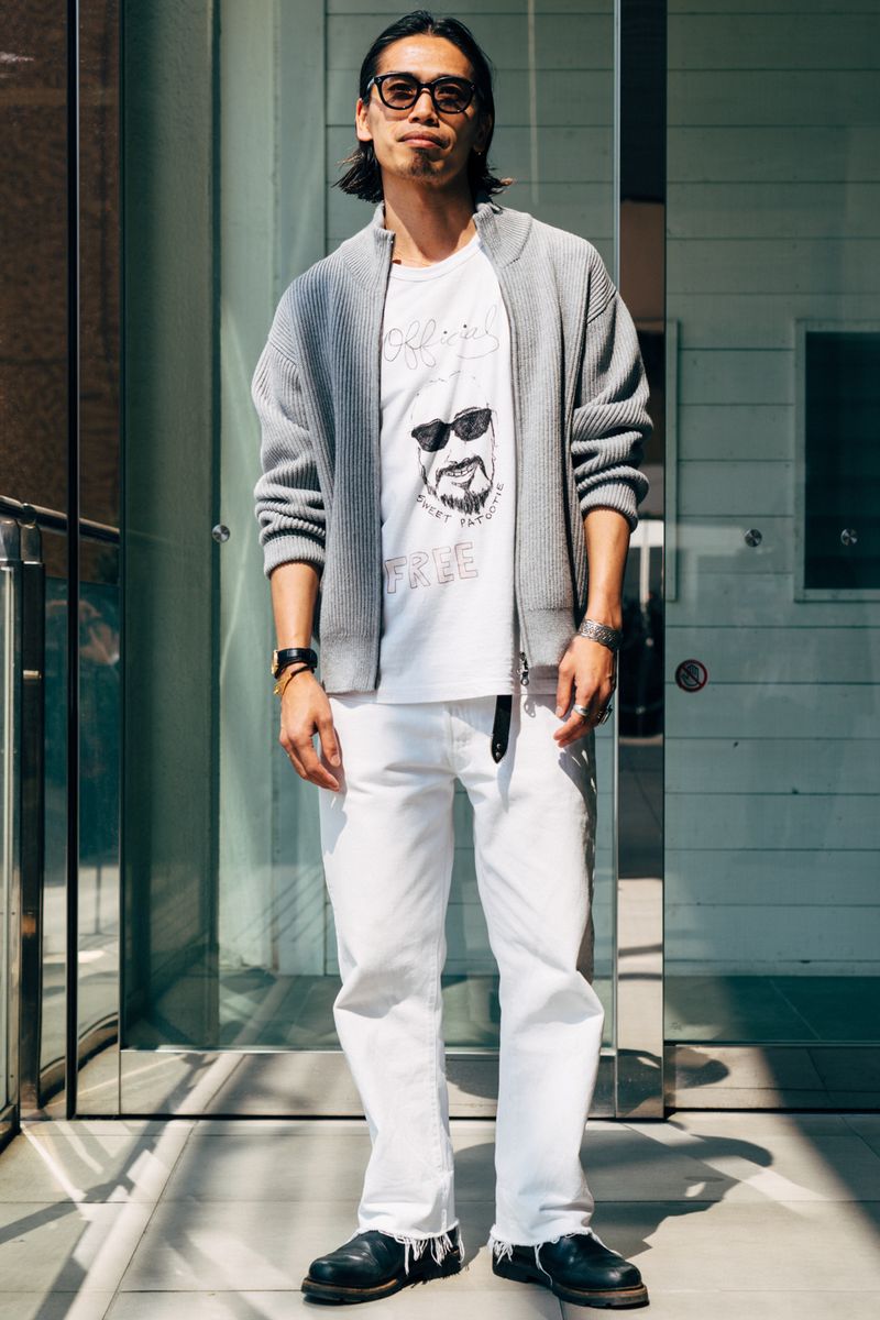 ロンハーマンのカーディガンコーディネート | 260405-1125-47 中川慎一 3枚目の写真