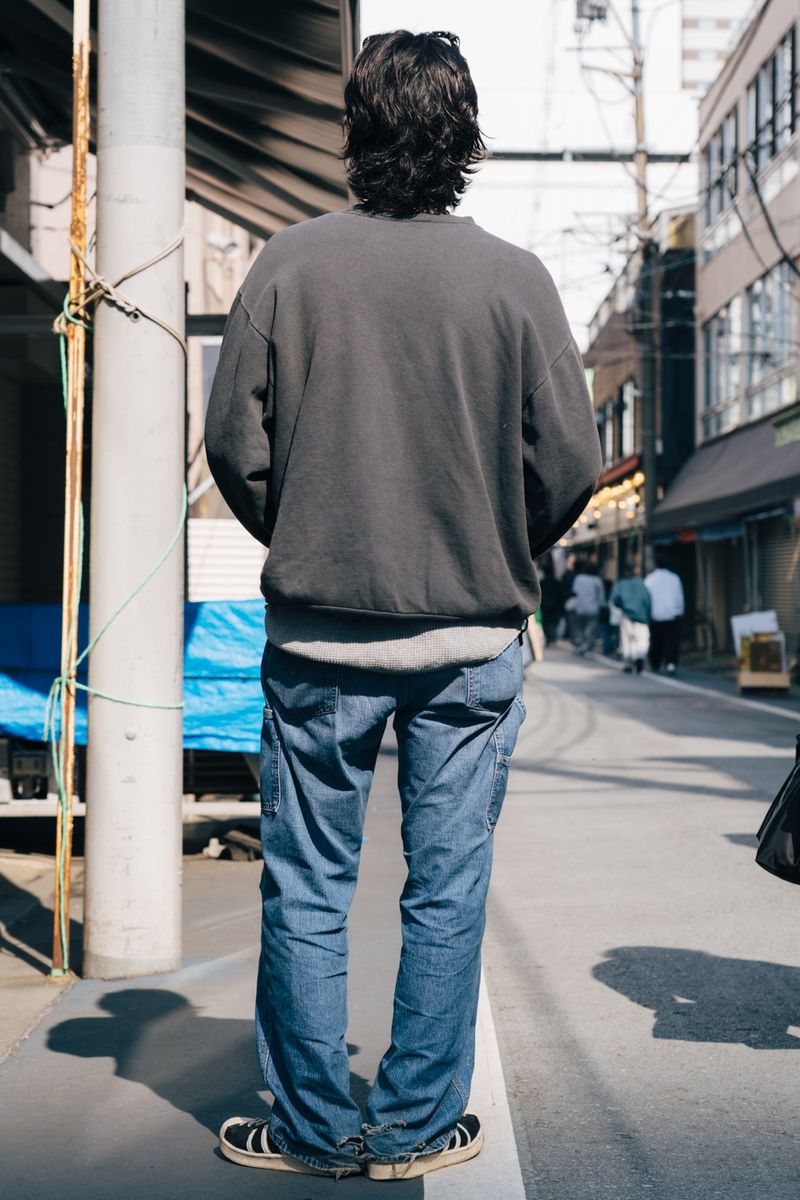 ステューシーのスウェットコーディネート | 260405-1128-43 及川大希 4枚目の写真