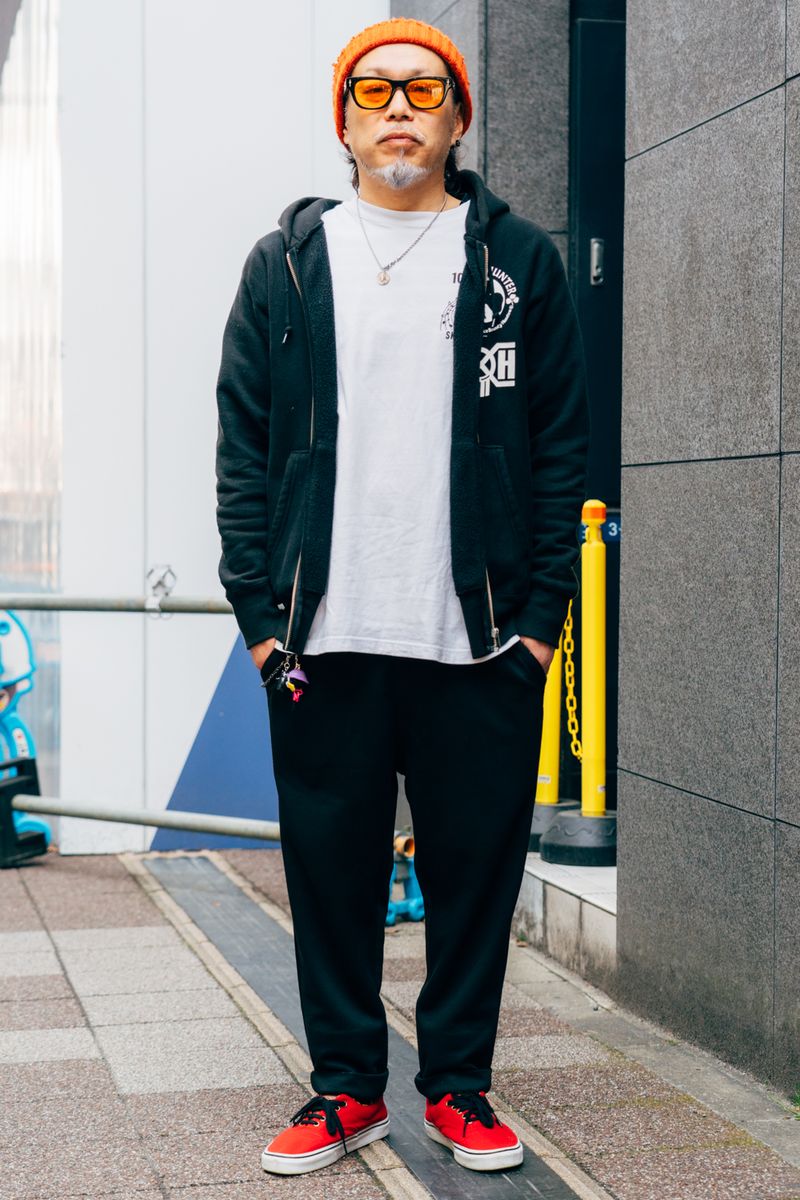 バウンティーハンターのパーカコーディネート | 260405-1154-14 萩原 努 4枚目の写真