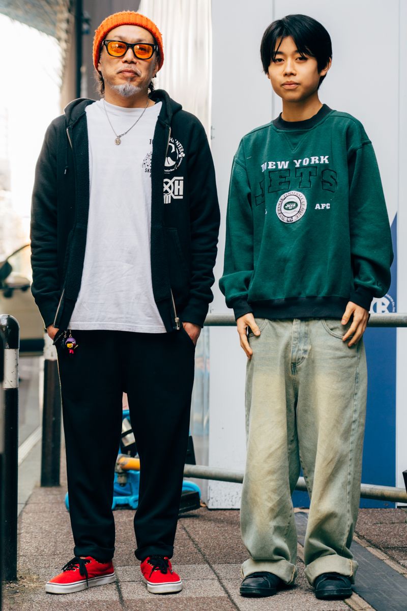 バウンティーハンターのパーカコーディネート | 260405-1154-14 萩原 努