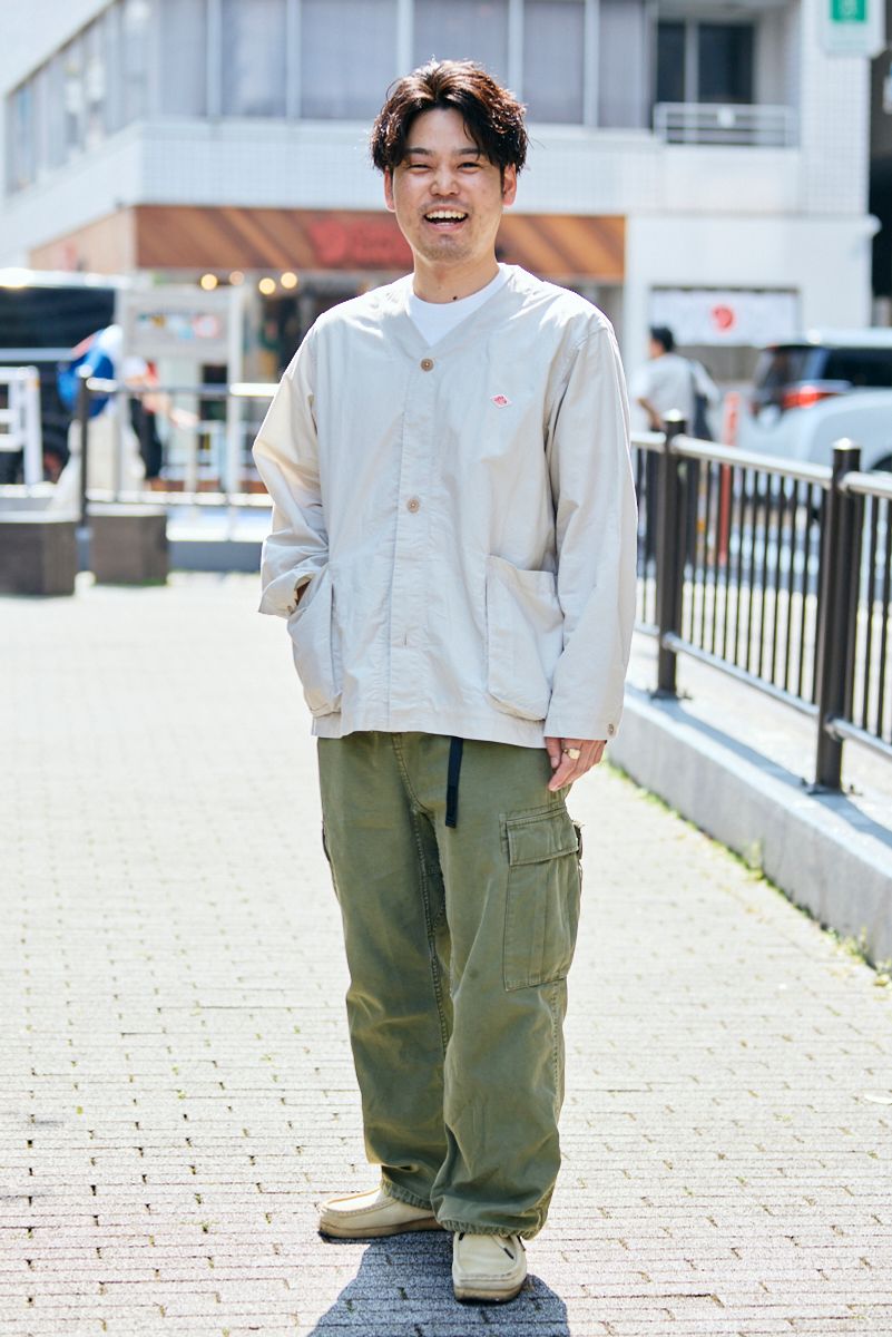 ダントンのジャケットコーディネート | 260405-1248-47 久保健太