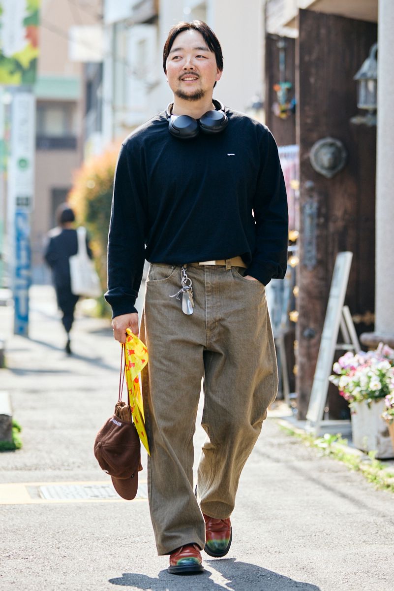 シュプリームのカットソーコーディネート | 260407-1311-30 鶴田剛也