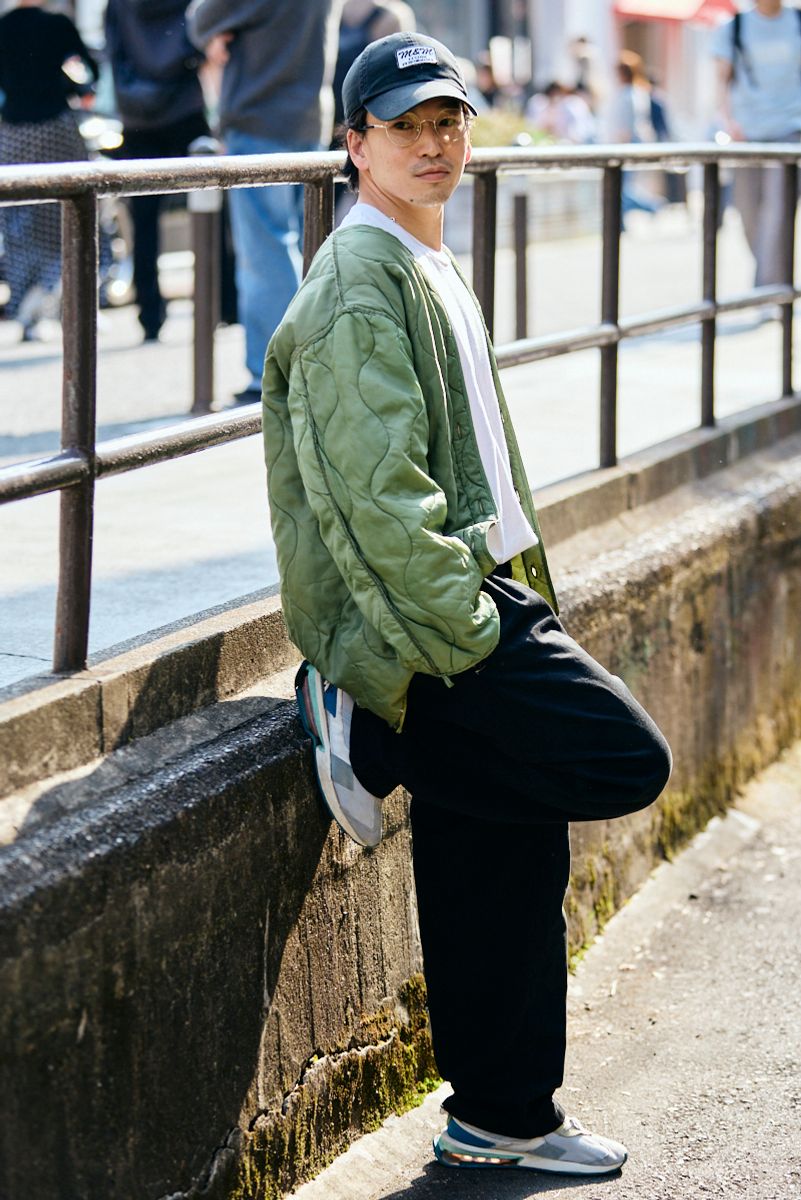 古着のジャケットコーディネート | 260407-1429-08 岩朝紘一