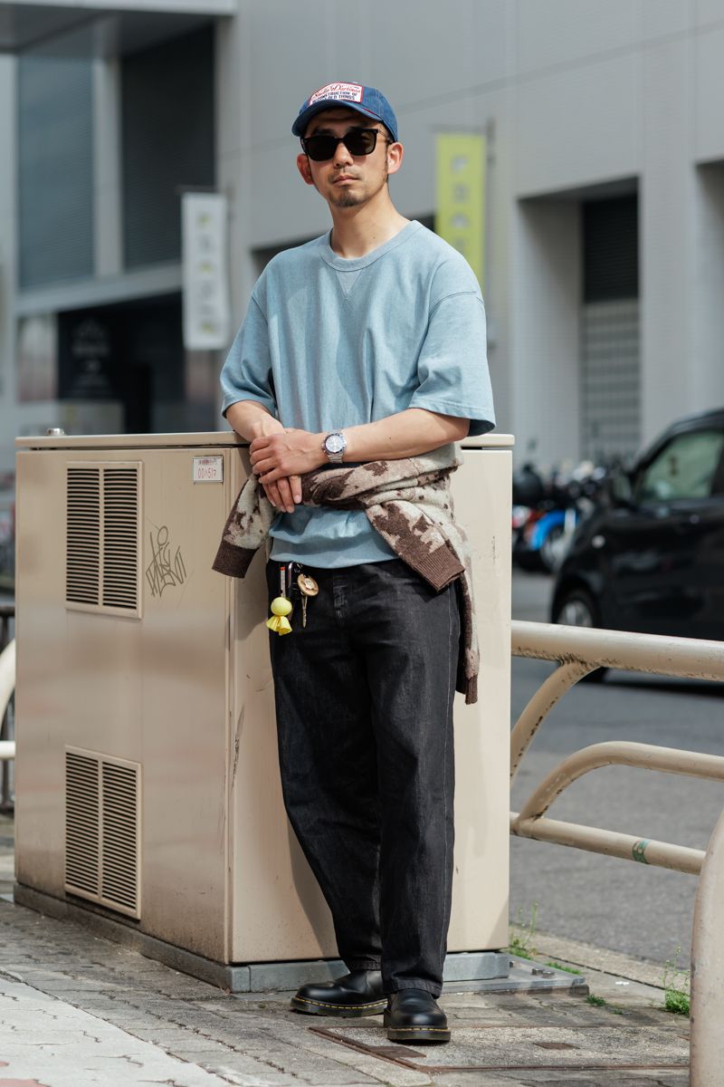 ジーユーのTシャツコーディネート | 260407-1445-30 黒田治希