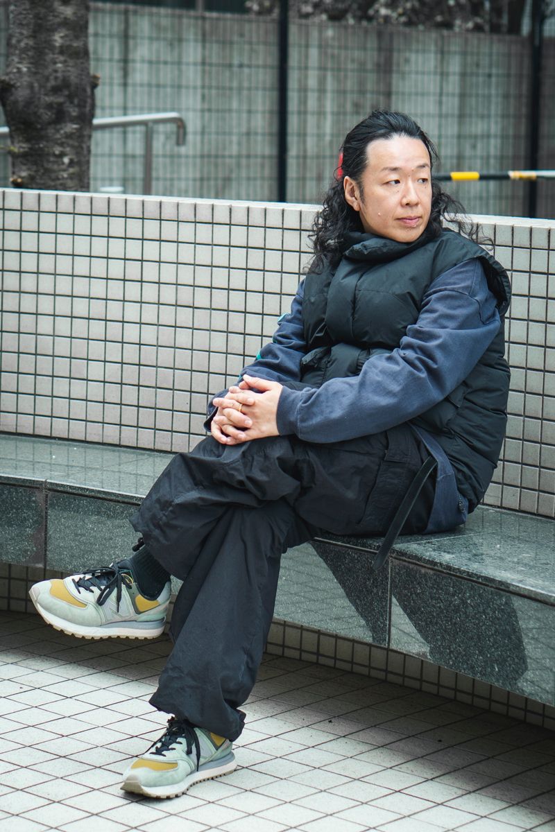 ウィズリミテッドのダウンベストコーディネート | 260408-0918-55 鳥村重之