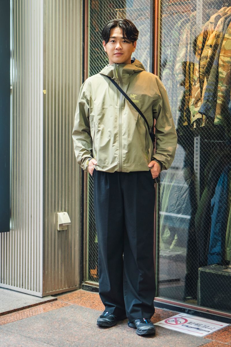 アークテリクスのジャケットコーディネート | 260408-1017-37 石井海輝 3枚目の写真