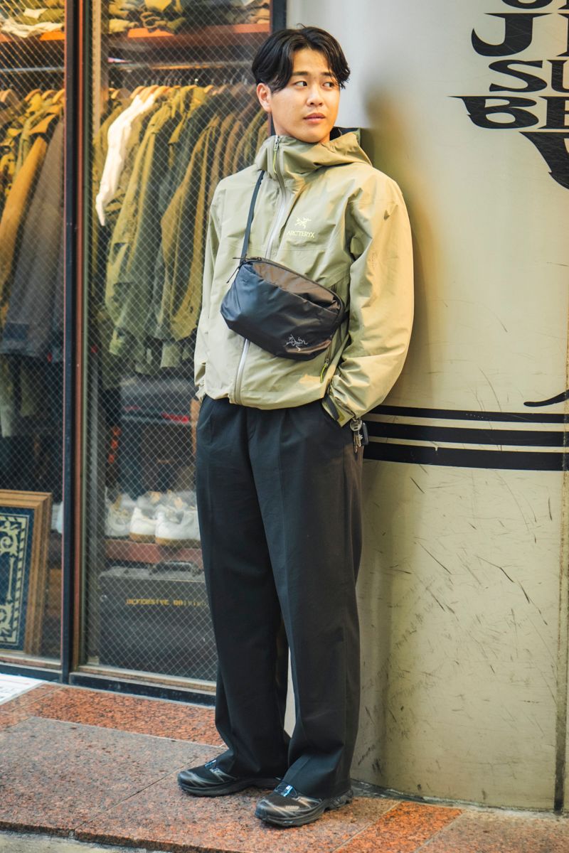 アークテリクスのジャケットコーディネート | 260408-1017-37 石井海輝