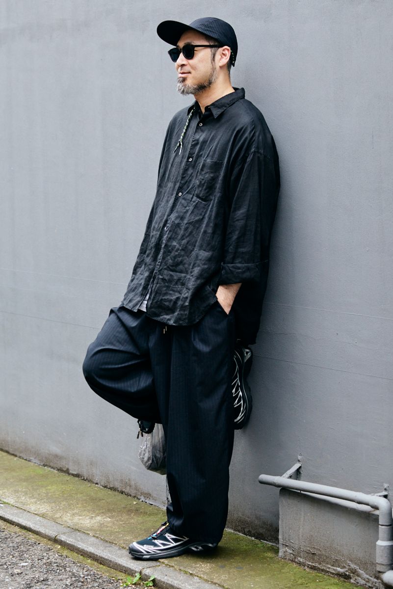 グラフペーパーのシャツコーディネート | 260408-1239-54 とみい 3枚目の写真