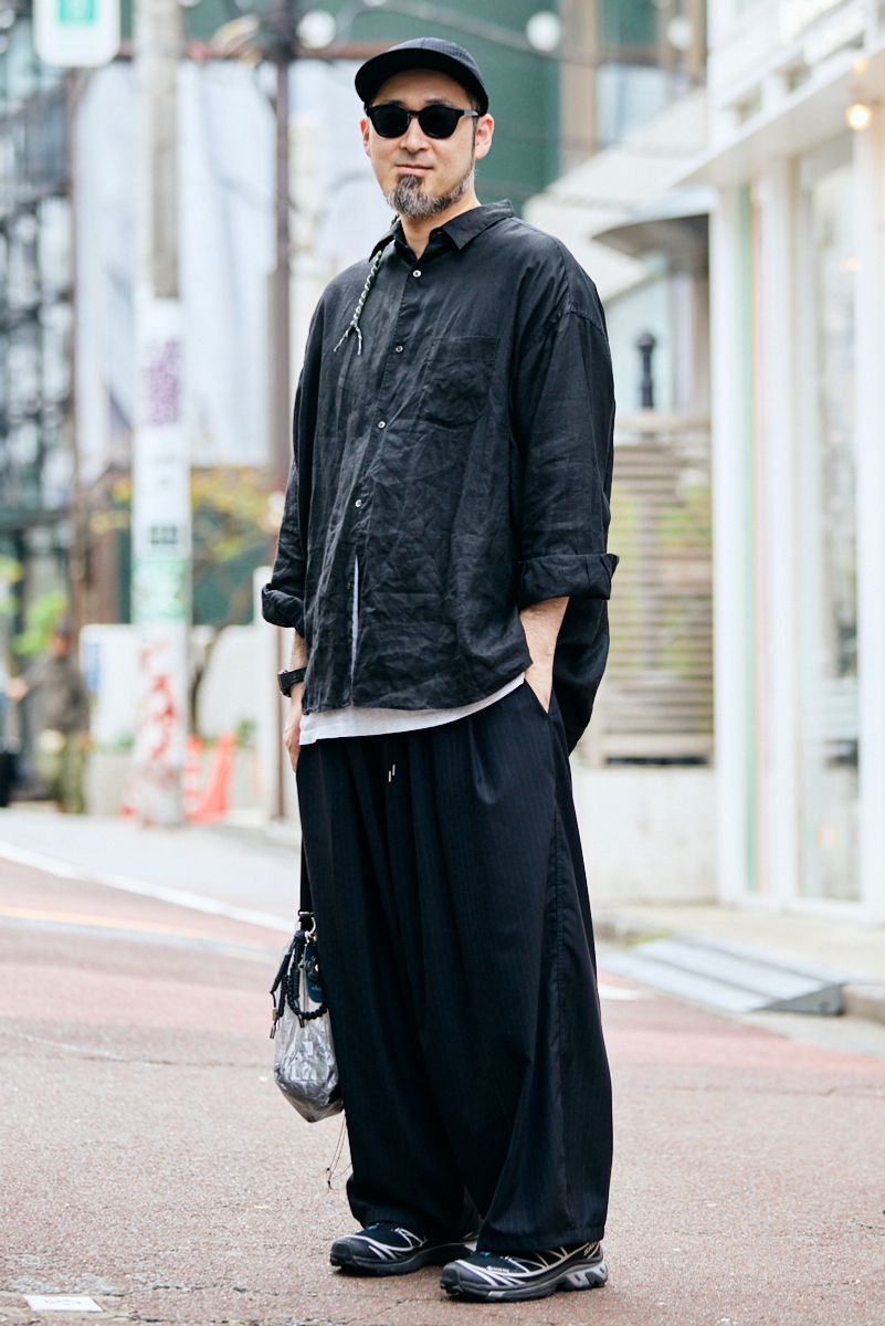 グラフペーパーのシャツコーディネート | 260408-1239-54 とみい