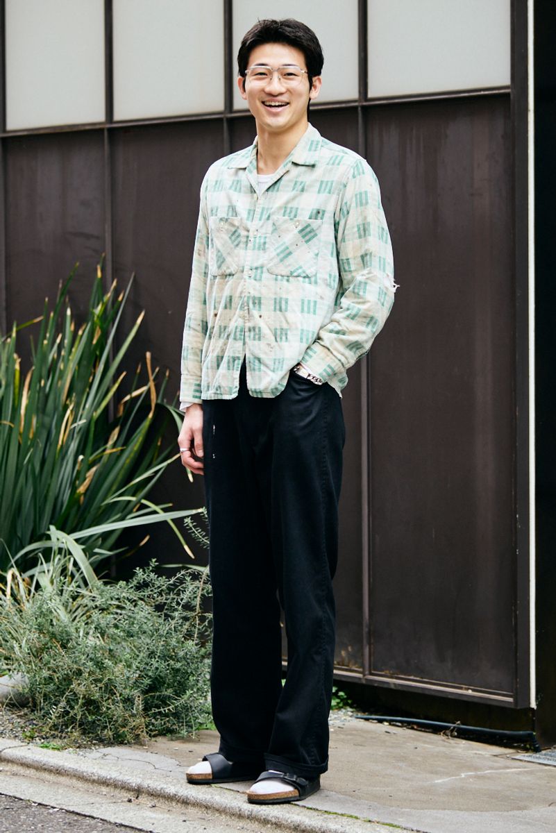 タウンクラフトのシャツコーディネート | 260408-1252-42 作道大夢