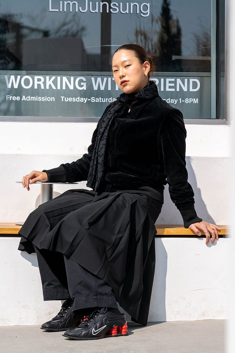 ナイキ×マーティンローズのスニーカーコーディネート | 260408-2153-57 リー・ミンジョ 2枚目の写真