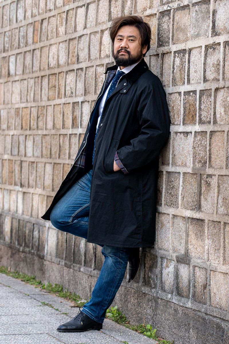 バブアーのコートコーディネート | 260408-2201-24 川島謙二郎