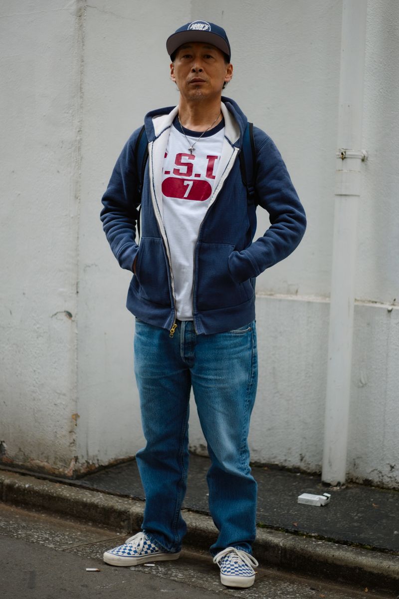古着のパーカコーディネート | 260411-1406-35 持田昌昭 3枚目の写真