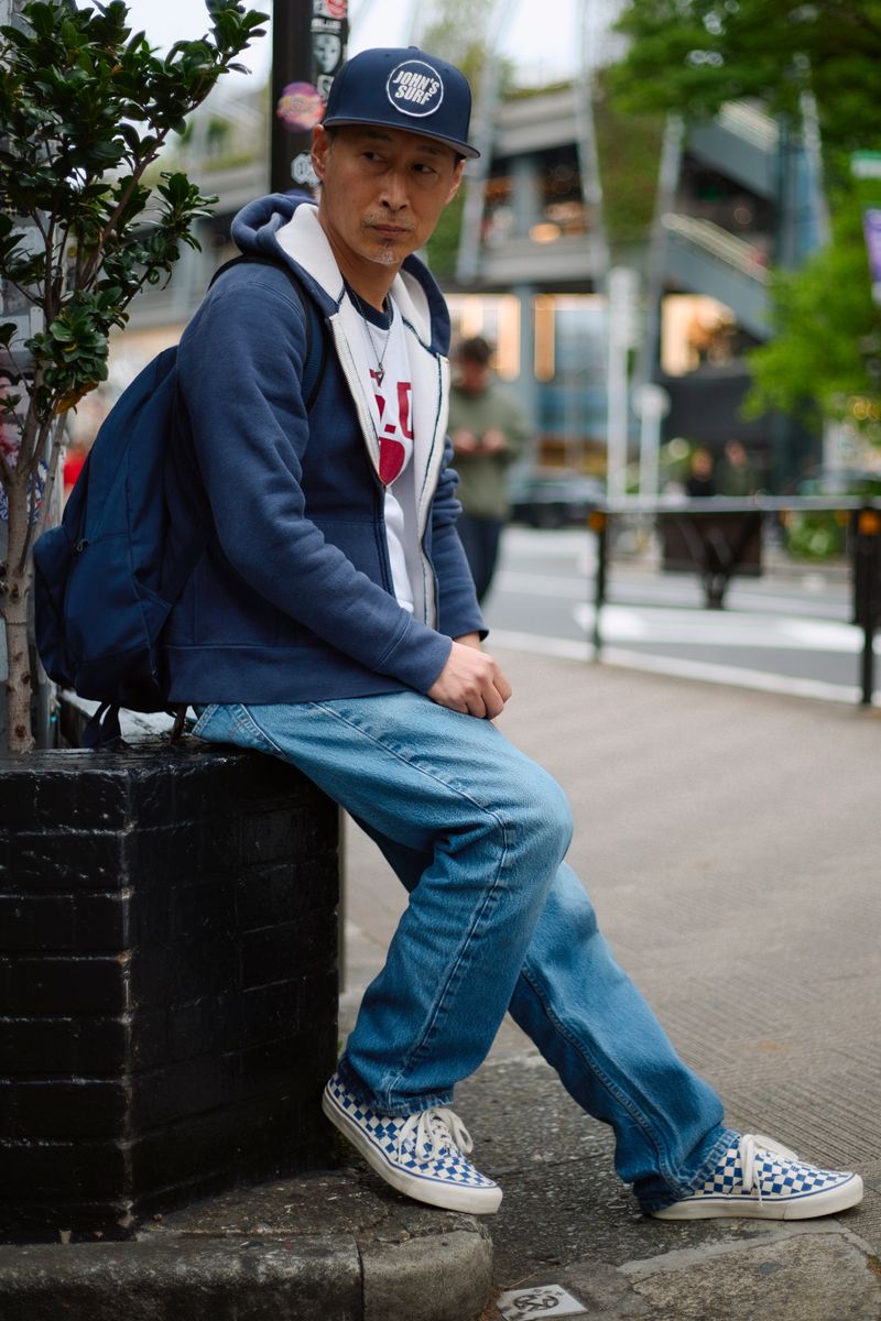 古着のパーカコーディネート | 260411-1406-35 持田昌昭 2枚目の写真