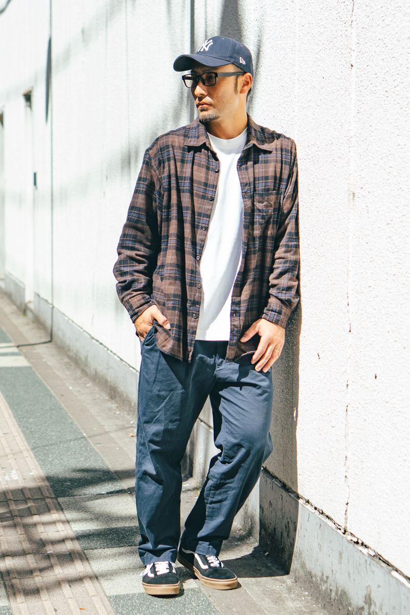 ユニクロのシャツコーディネート | 260414-0356-06 そねけんたろう 2枚目の写真