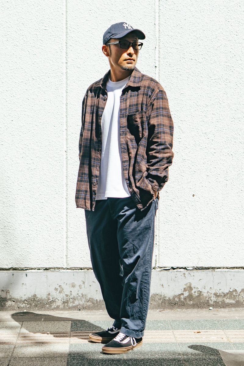 ユニクロのシャツコーディネート | 260414-0356-06 そねけんたろう 3枚目の写真