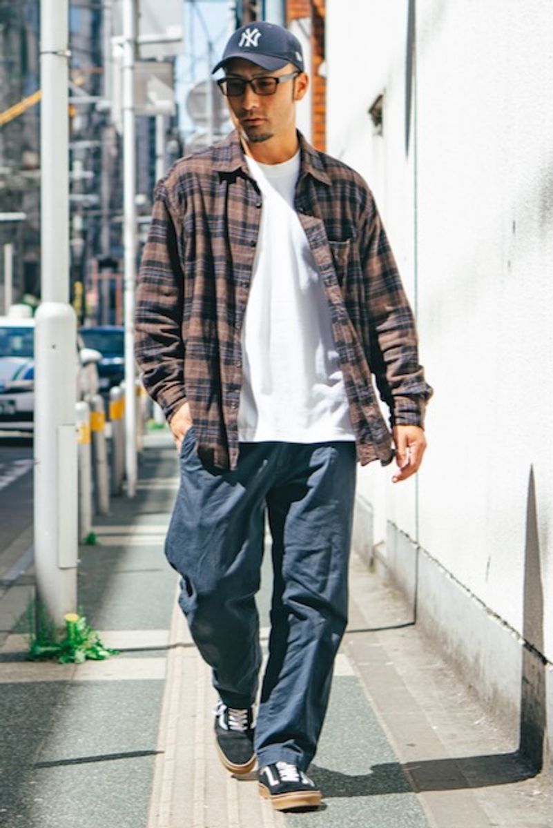 ユニクロのシャツコーディネート | 260414-0356-06 そねけんたろう