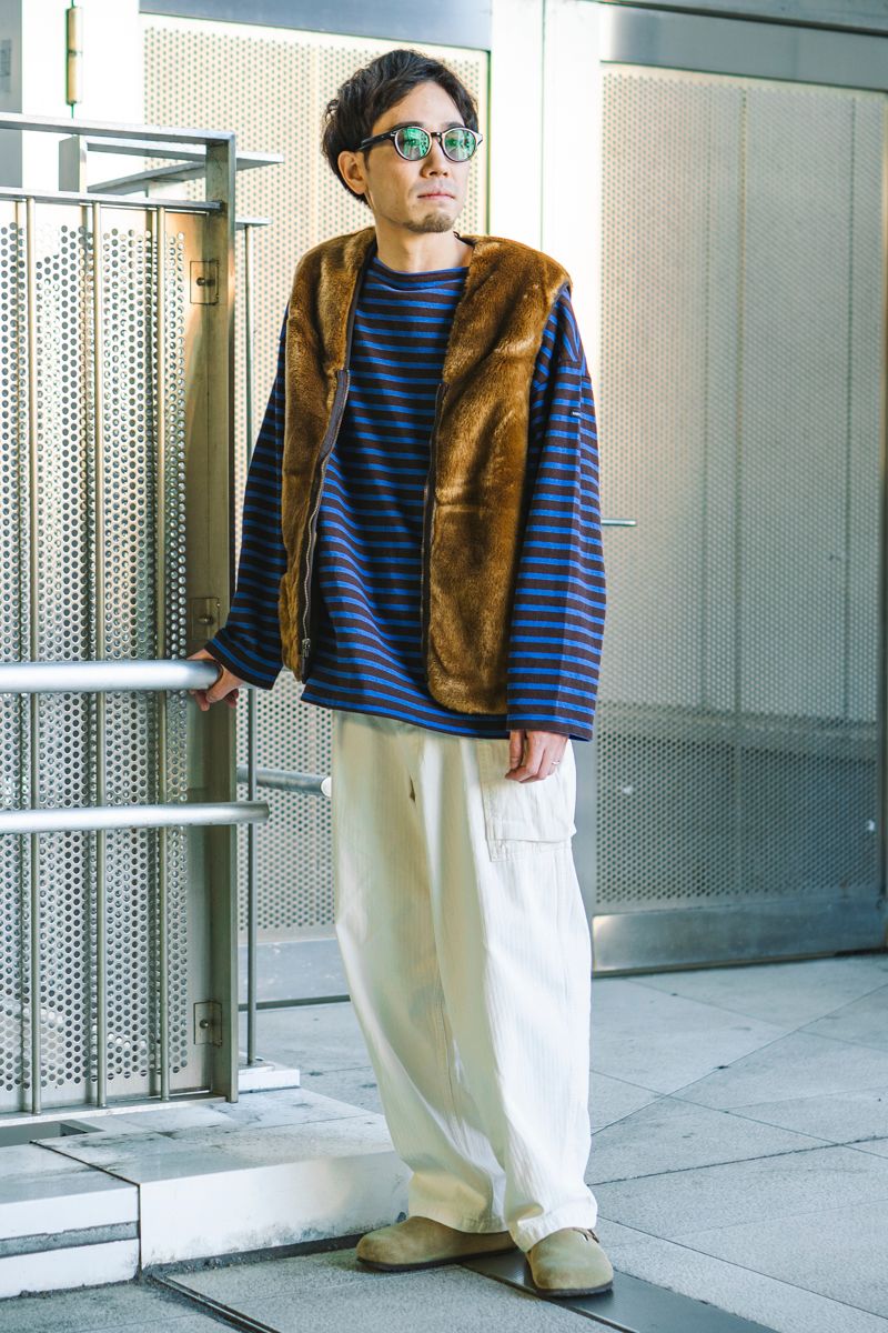 バブアーのベストコーディネート | 260414-0429-49 吉田周平 2枚目の写真