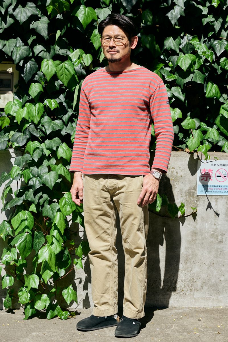 セントジェームスのTシャツコーディネート | 260414-0502-59 サイトウタケシ 4枚目の写真