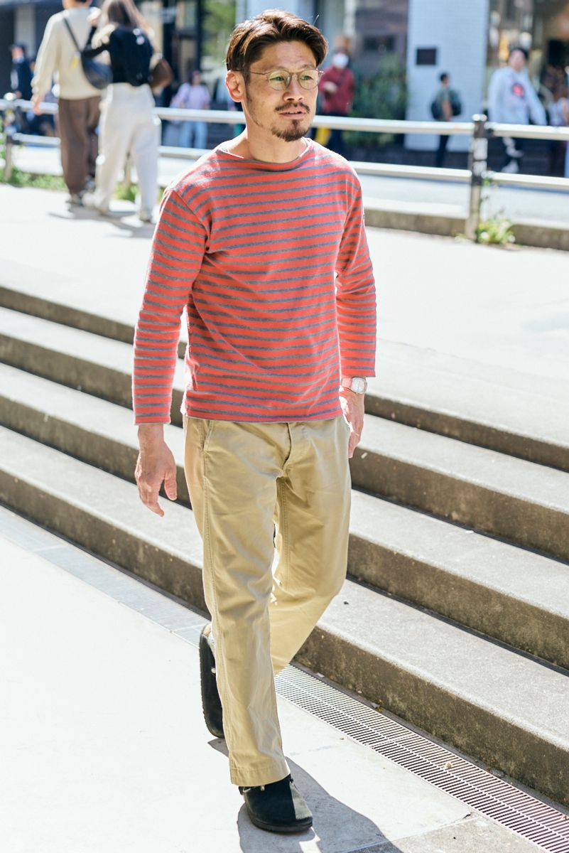 セントジェームスのTシャツコーディネート | 260414-0502-59 サイトウタケシ 3枚目の写真