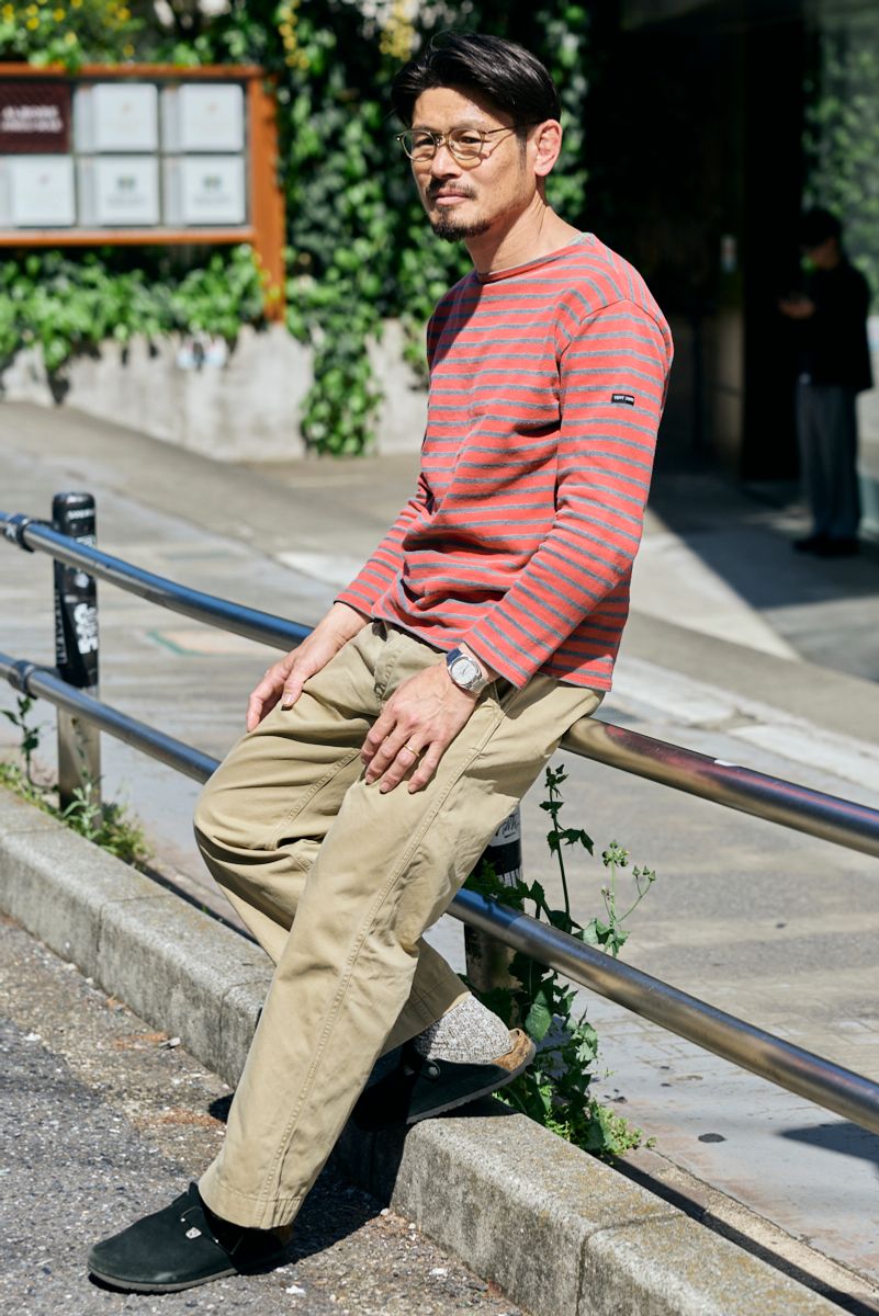 セントジェームスのTシャツコーディネート | 260414-0502-59 サイトウタケシ