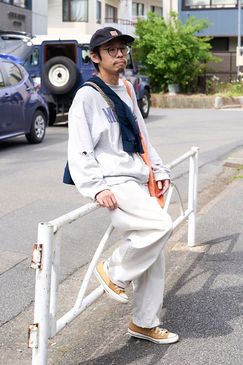 チャンピオンのスウェットコーディネート | 260420-0909-01 吉野敬一郎 2枚目の写真