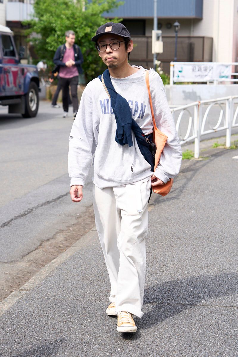 チャンピオンのスウェットコーディネート | 260420-0909-01 吉野敬一郎 4枚目の写真