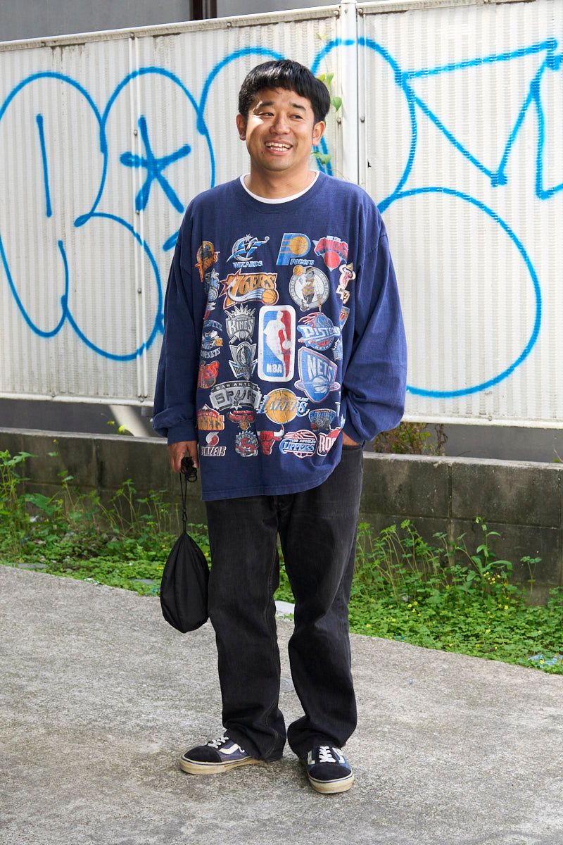 古着のカットソーコーディネート | 260420-0916-26 はじめ 4枚目の写真