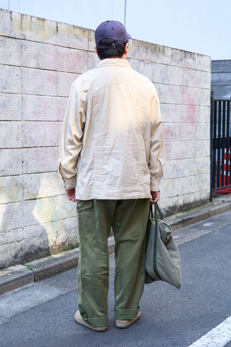エンジニアドガーメンツのシャツコーディネート | 260420-1155-06 上原基輝 5枚目の写真