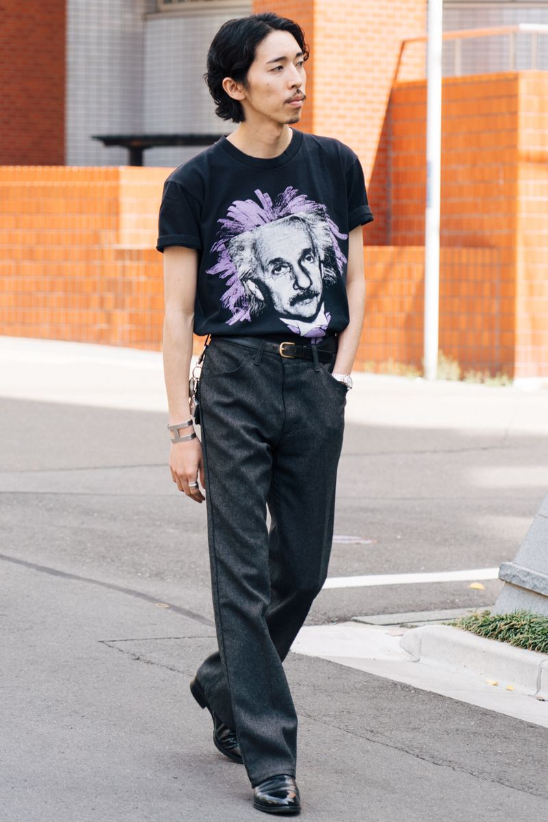 古着のTシャツコーディネート | 260421-0947-45 酒井弘治