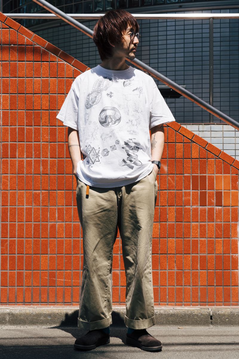 古着のTシャツコーディネート | 260421-0953-32 日野正幸 3枚目の写真