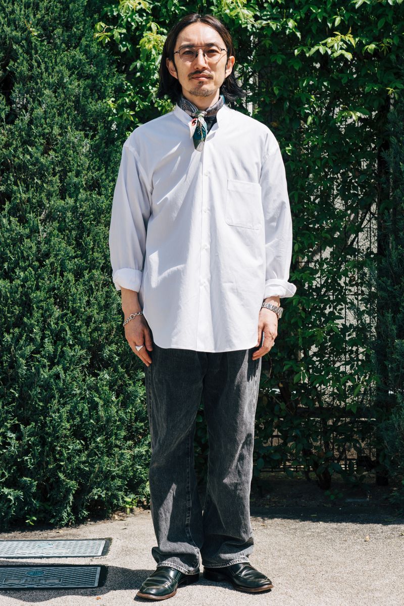 ニューターム×イコンズのシャツコーディネート | 260421-1002-34 浅野喜幸 5枚目の写真