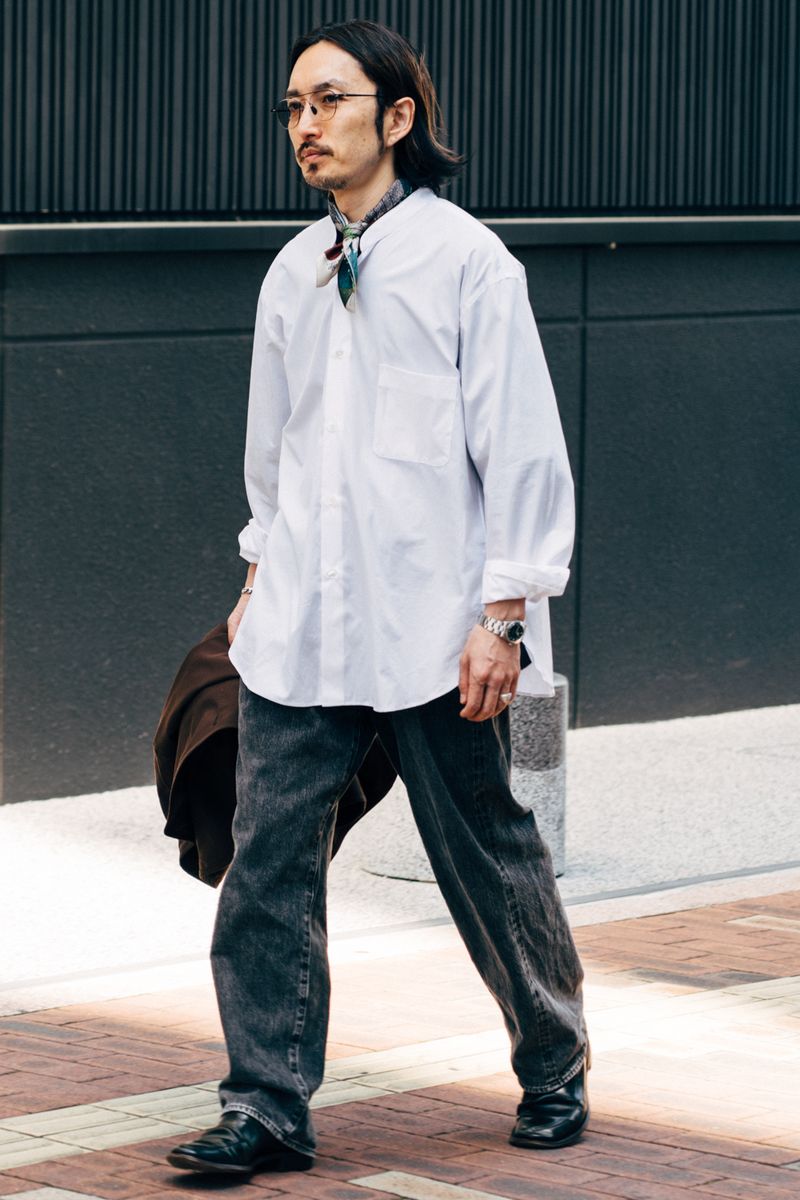 ニューターム×イコンズのシャツコーディネート | 260421-1002-34 浅野喜幸 4枚目の写真