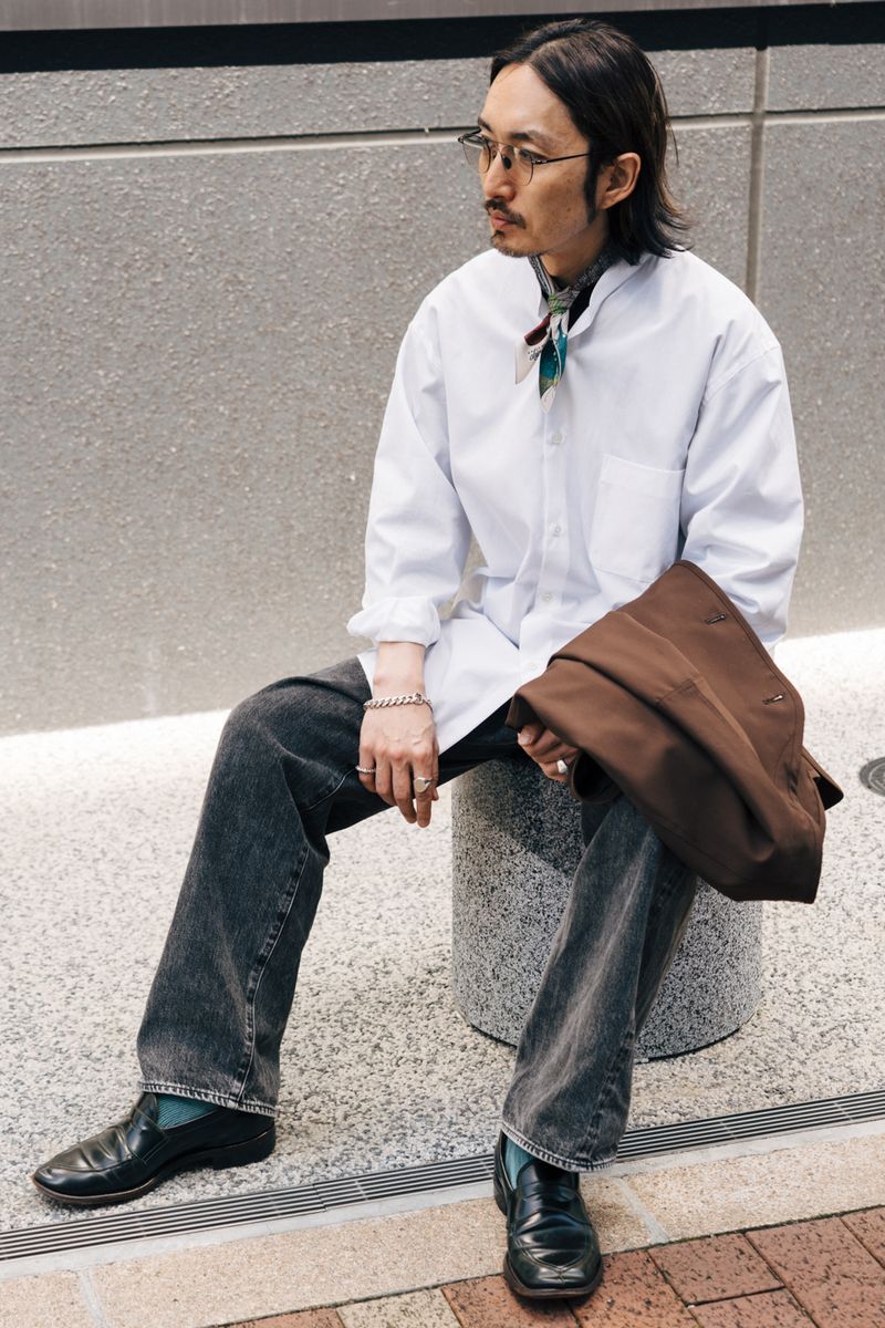 ニューターム×イコンズのシャツコーディネート | 260421-1002-34 浅野喜幸