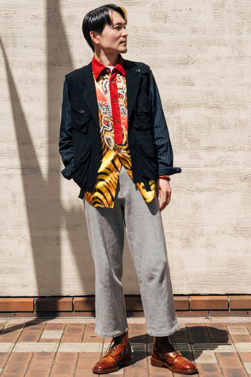 不明のジャケットコーディネート | 260421-0748-18 岩城一高