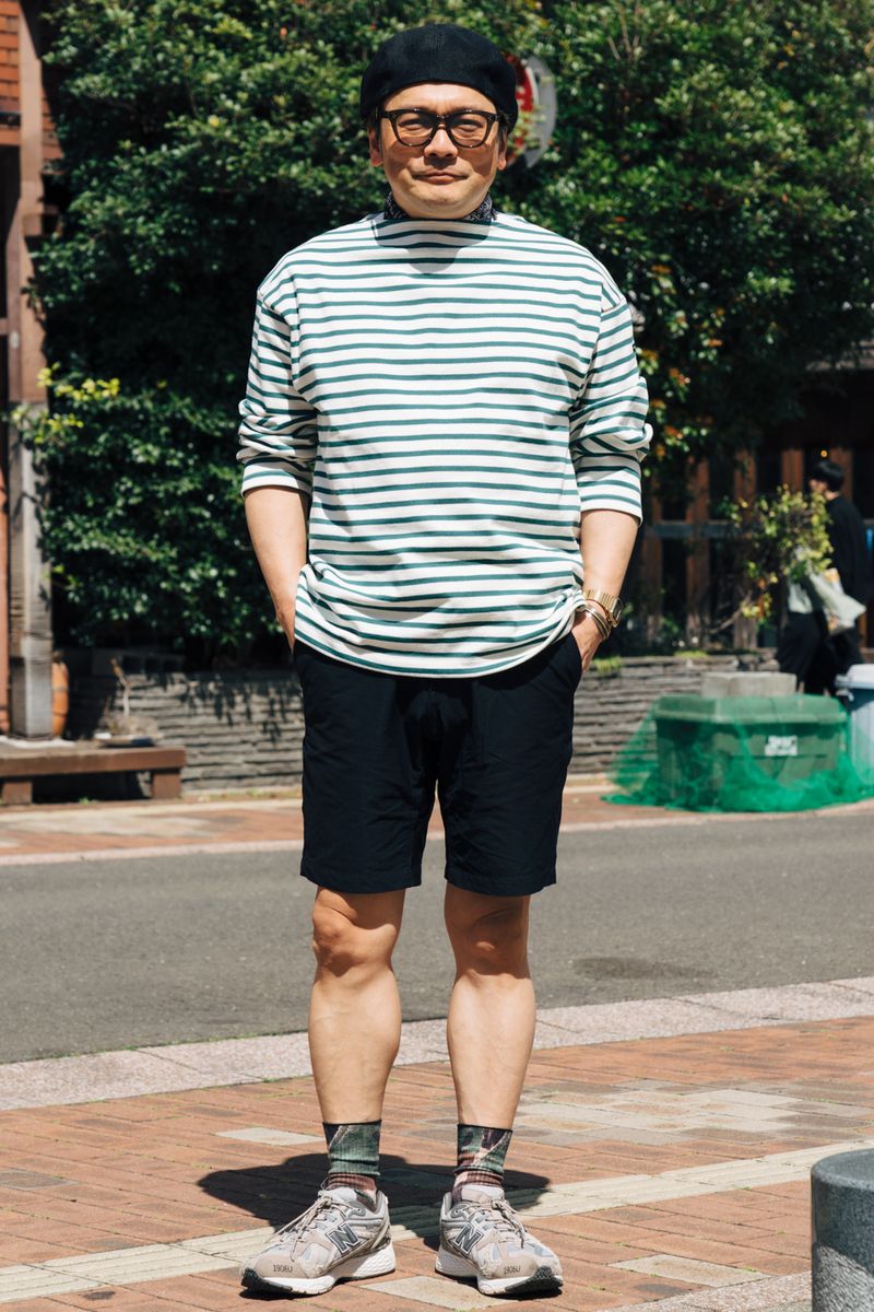 セントジェームスのTシャツコーディネート | 260421-1022-54 外賀幸一 3枚目の写真