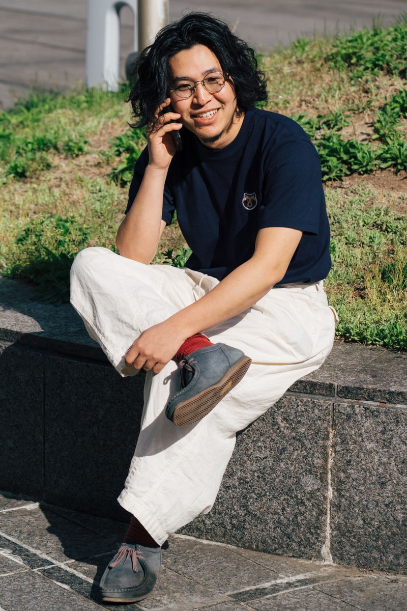 タヌキスタジオのTシャツコーディネート | 260421-1032-39 秋池 諄