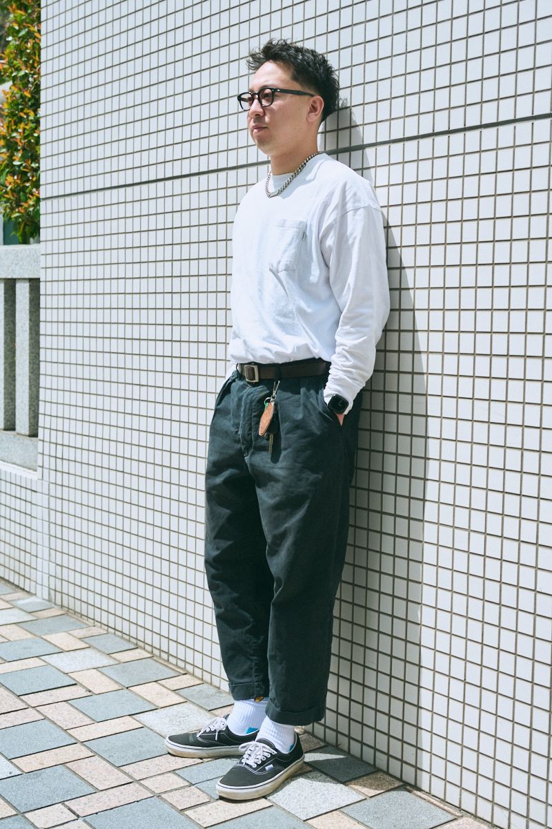 チャリアンドコーのTシャツコーディネート | 260421-0922-01 中田健太 2枚目の写真