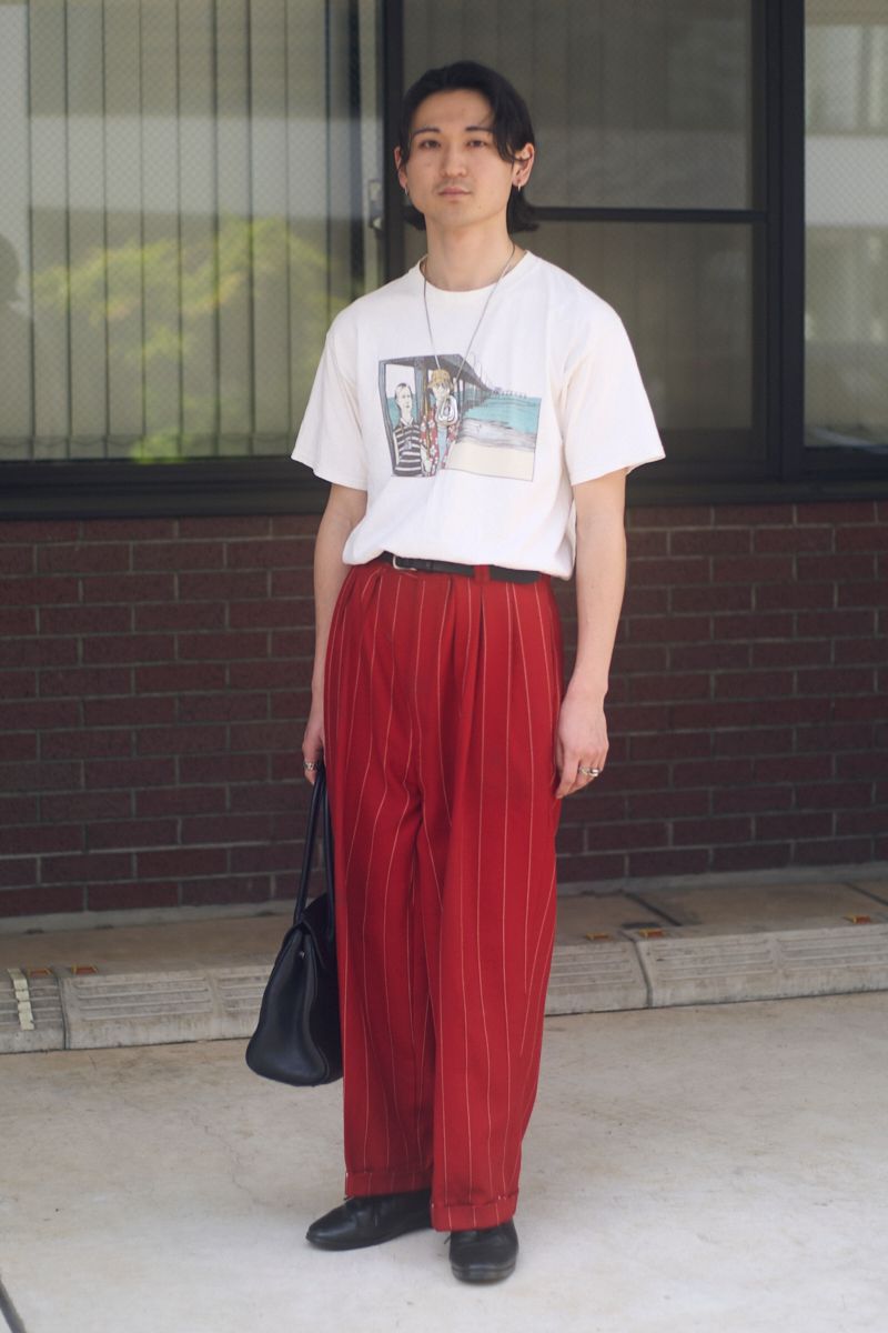 古着のTシャツコーディネート | 260421-1637-06 大野遥冬