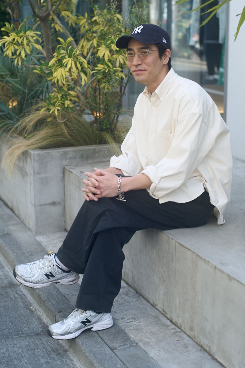 不明のシャツコーディネート | 260421-1312-49 金子祐樹