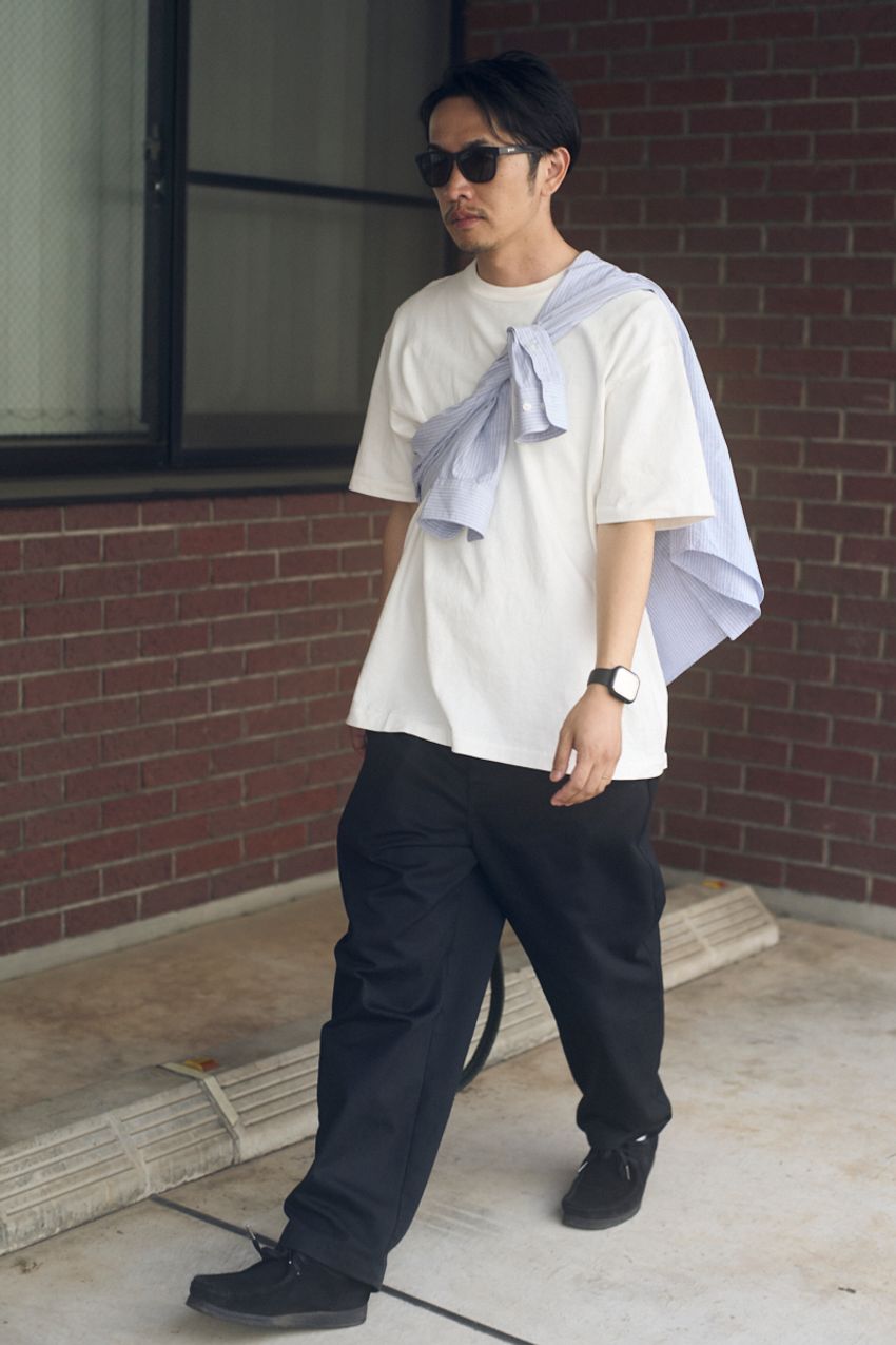 【30代〜40代】最新「ディッキーズ」コーデ5選をスナップで！合わせたのは白シャツ、Tシャツetc. - 7枚目の画像