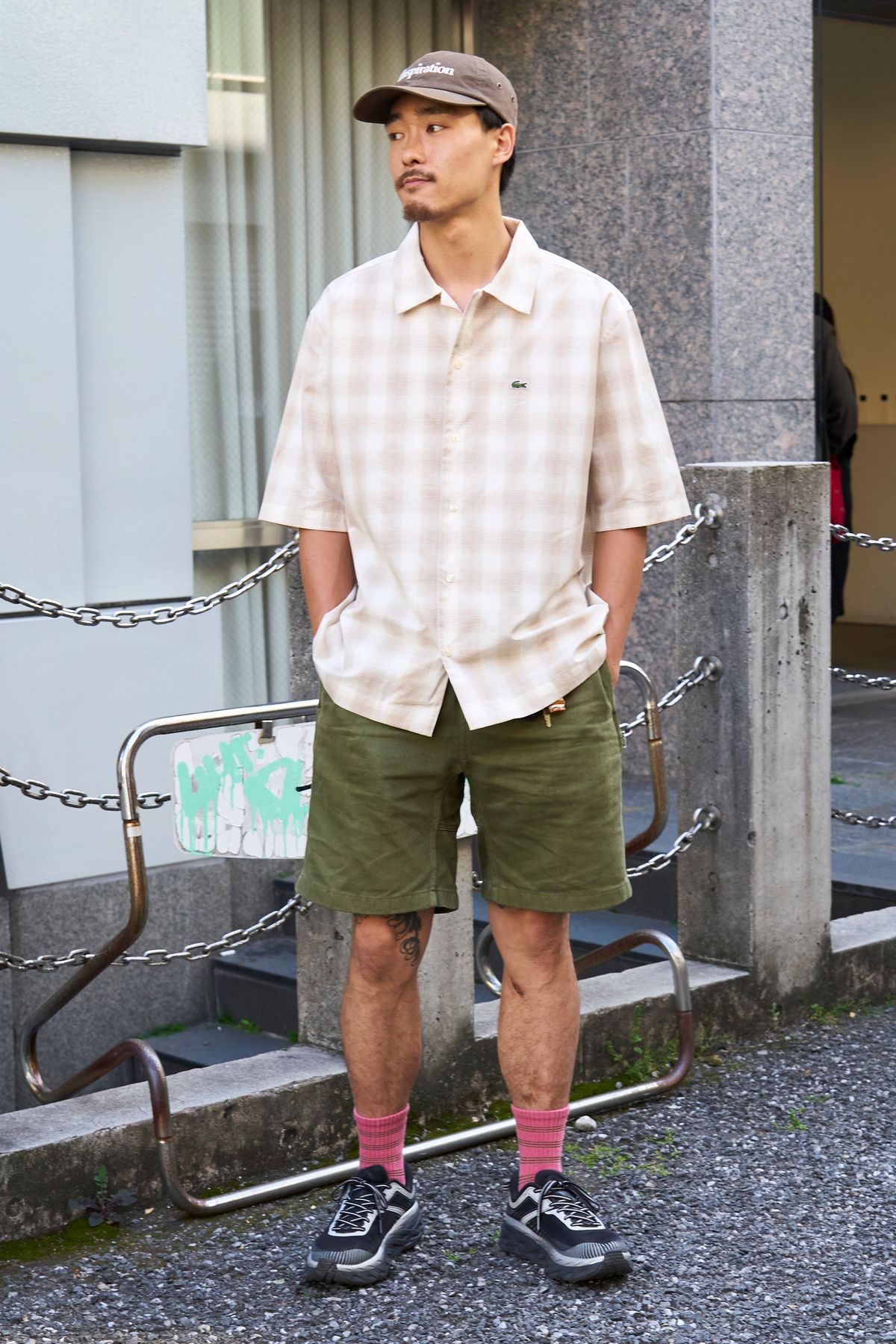シャツ＝ラコステ