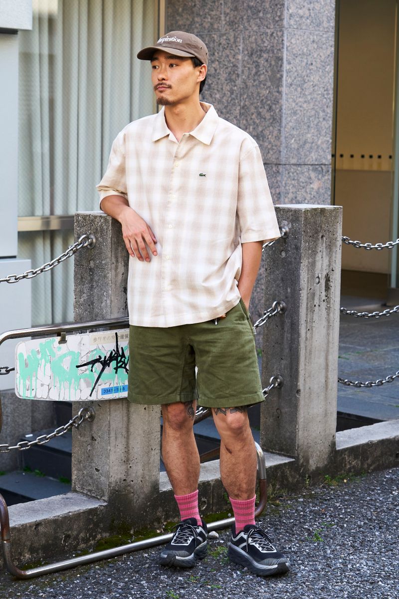 ラコステのシャツコーディネート | 260422-0951-41 5harpy