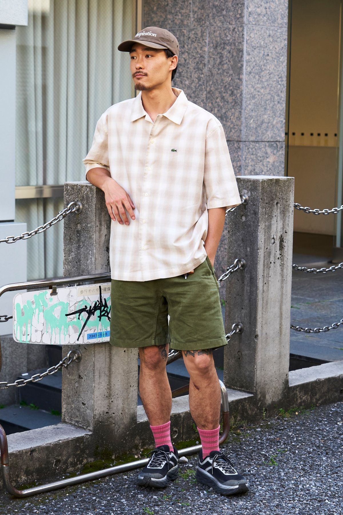 シャツ＝ラコステ