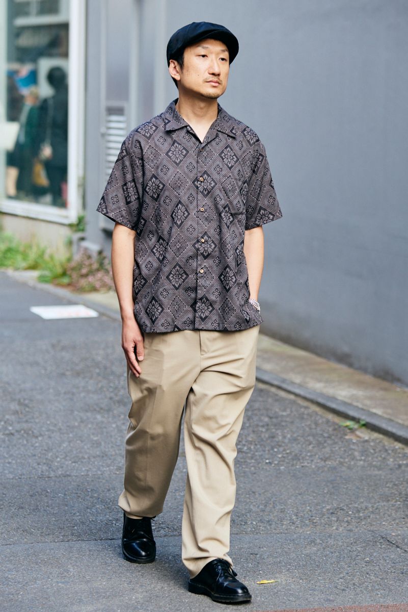 不明のシャツコーディネート | 260422-0457-00 李 明圭 2枚目の写真
